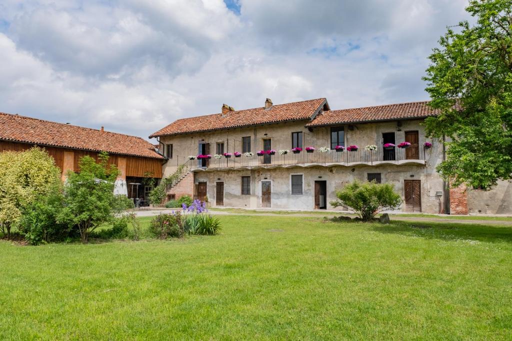 Zahrada ubytování Relais Macconago