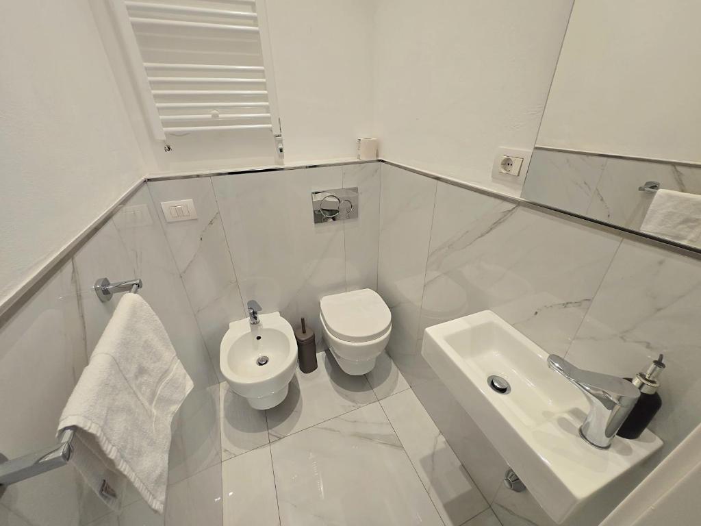 Kúpeľňa v ubytovaní GUVANO Luxury Apartments
