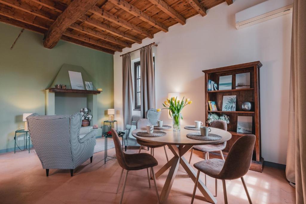 Posezení v ubytování Relais Macconago