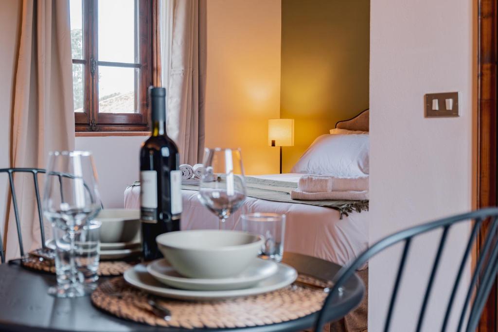 Posezení v ubytování Relais Macconago