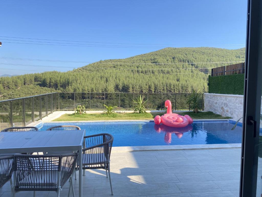 Πισίνα στο ή κοντά στο Villa La Perla