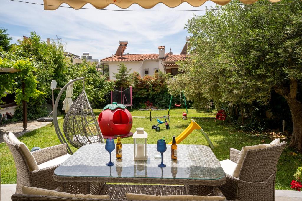Κήπος έξω από το Apartment Villa Panorama