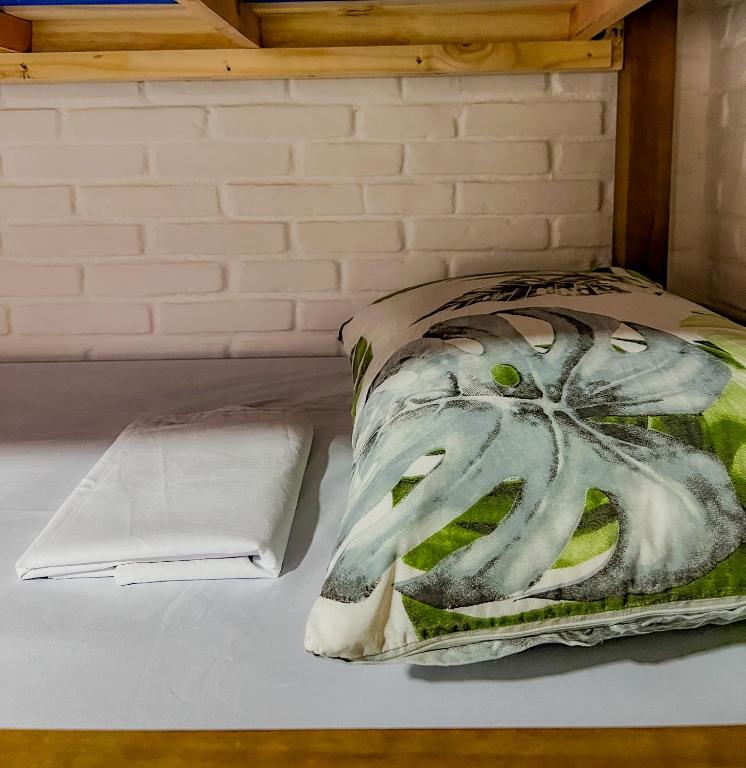 Postel nebo postele na pokoji v ubytování Tô Zen Hostel