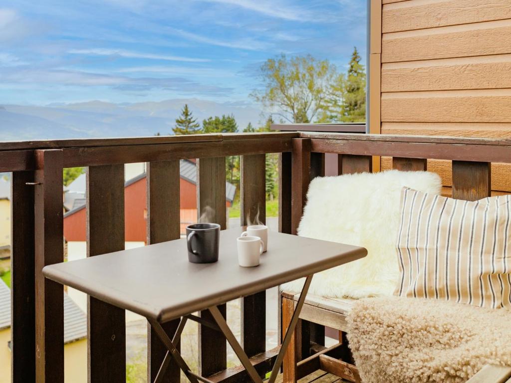 Balkón nebo terasa v ubytování ANANA Balcon Cerdan