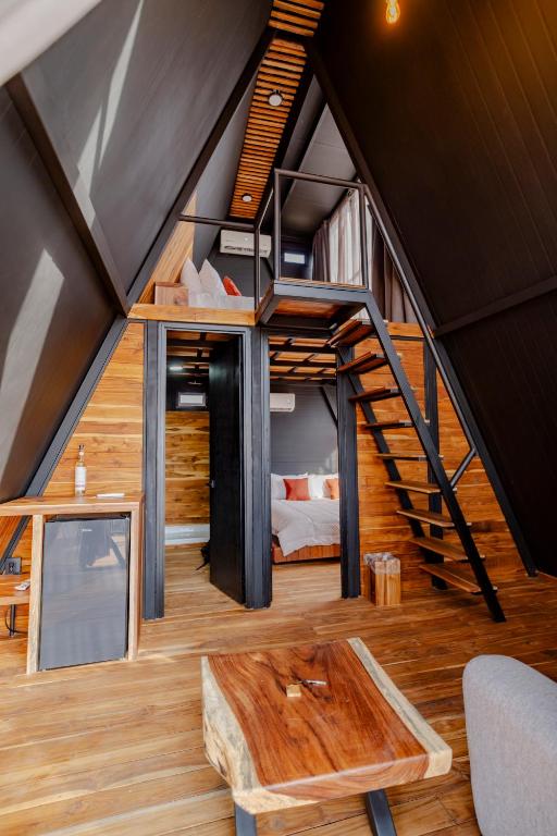Kuchyň nebo kuchyňský kout v ubytování Hotel Coyote