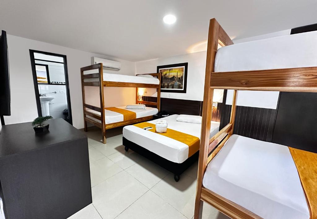 Cama o camas de una habitación en Sixth House Suite