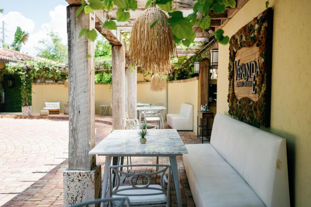 Patio nebo venkovní prostory v ubytování Hotel Escalante