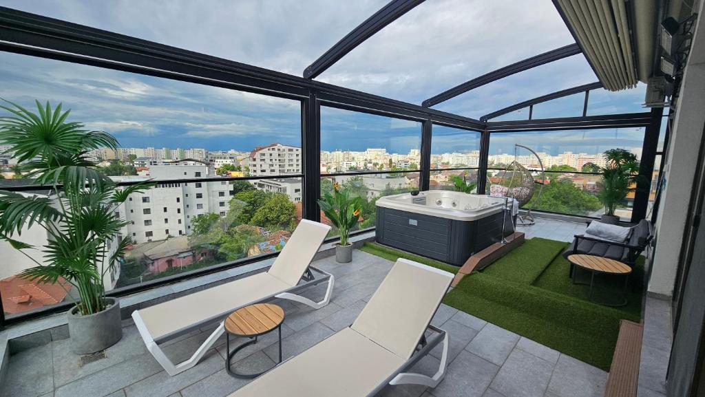 Crown Penthouse Luxurious Spa and Vista by Uni88 Apartments Bucareste preços atualizados 2025