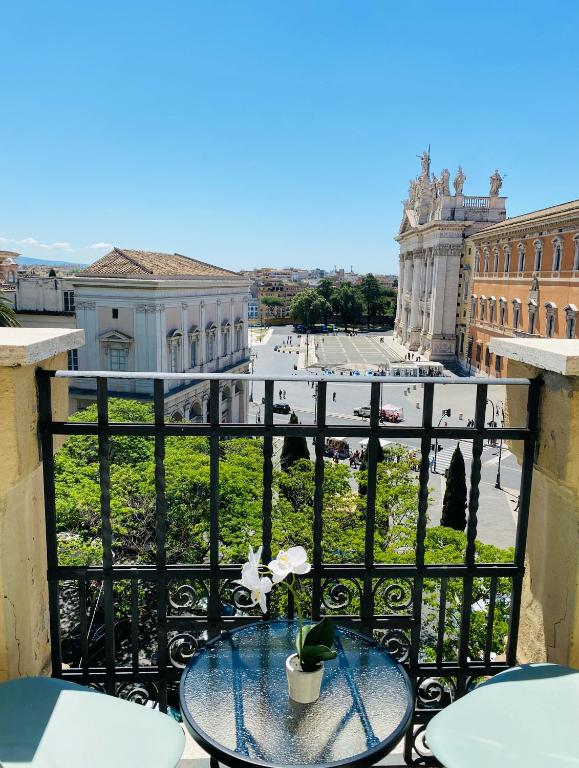 Balkón alebo terasa v ubytovaní Casa Cecilia