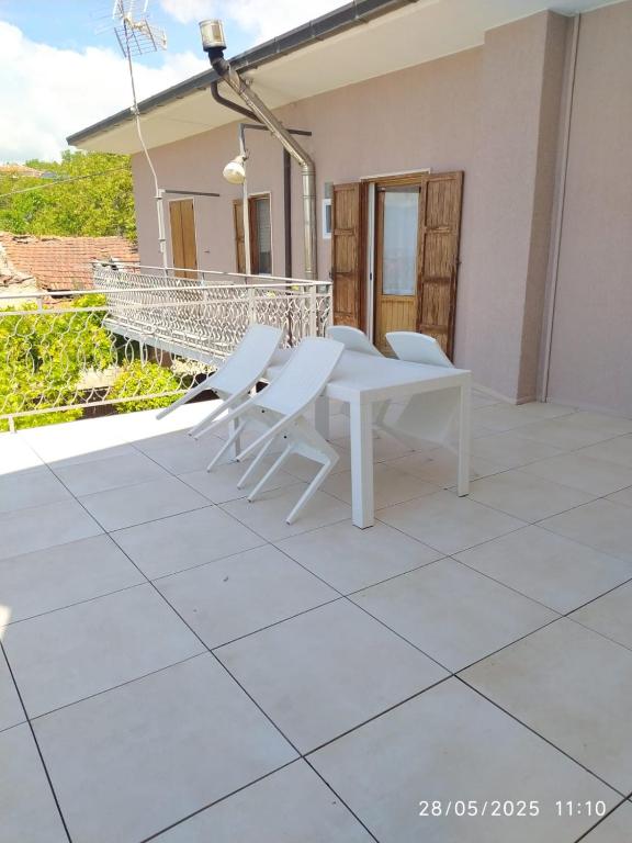 Balkón nebo terasa v ubytování Casa vacanze Aielli Risorgimento