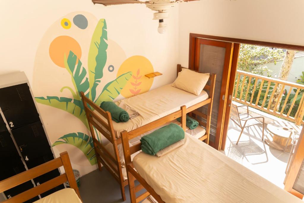 Balkón nebo terasa v ubytování Marola Hostel