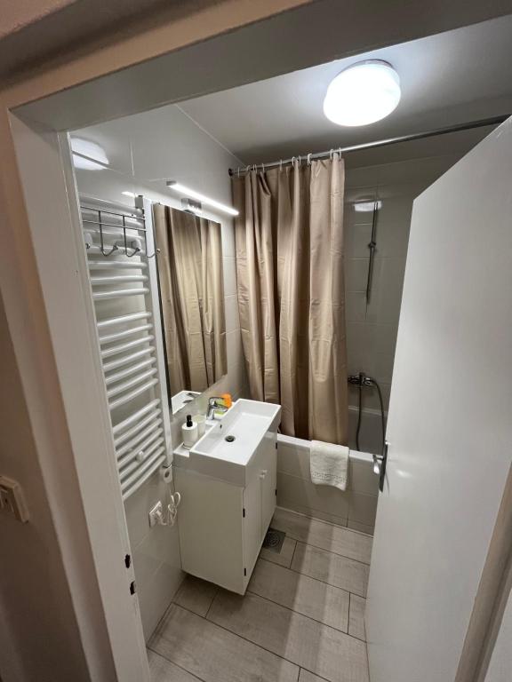 Koupelna v ubytování Apartments Selce