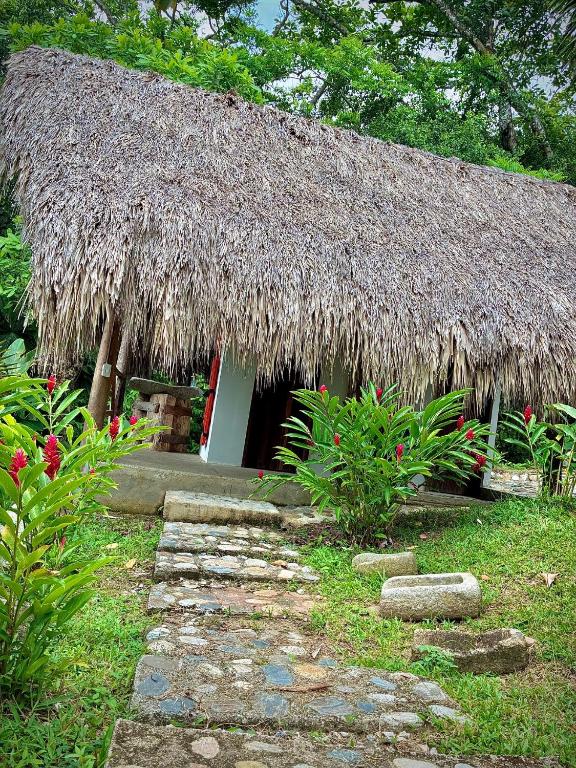 Zahrada ubytování 4 Pozos Tayrona