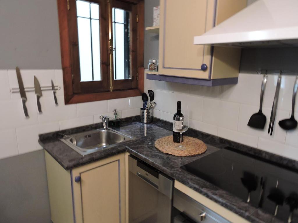 Kuchyň nebo kuchyňský kout v ubytování Precioso Apartamento en el Centro