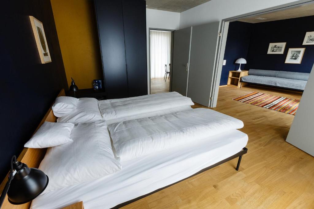Postel nebo postele na pokoji v ubytování Hotel ZwiBack