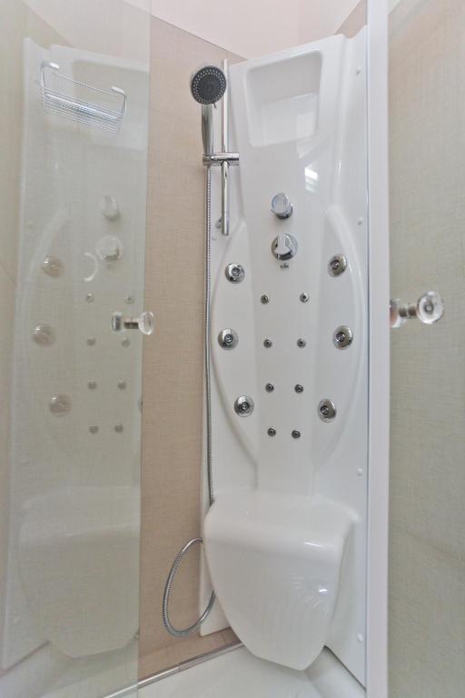 Koupelna v ubytování Hotel Krone