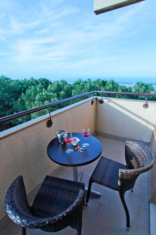Balkón nebo terasa v ubytování Hotel Krone