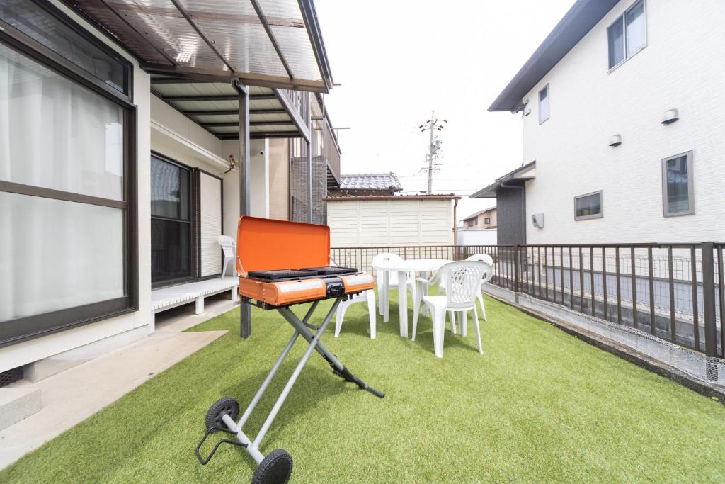 Siseõu või muu väliala majutusasutuses Miraie Yokkaichi Higashihino