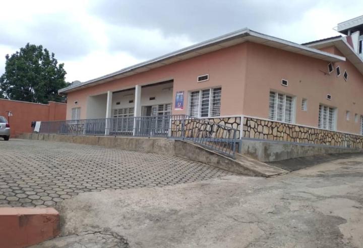 Bygningen som pensionatet ligger i