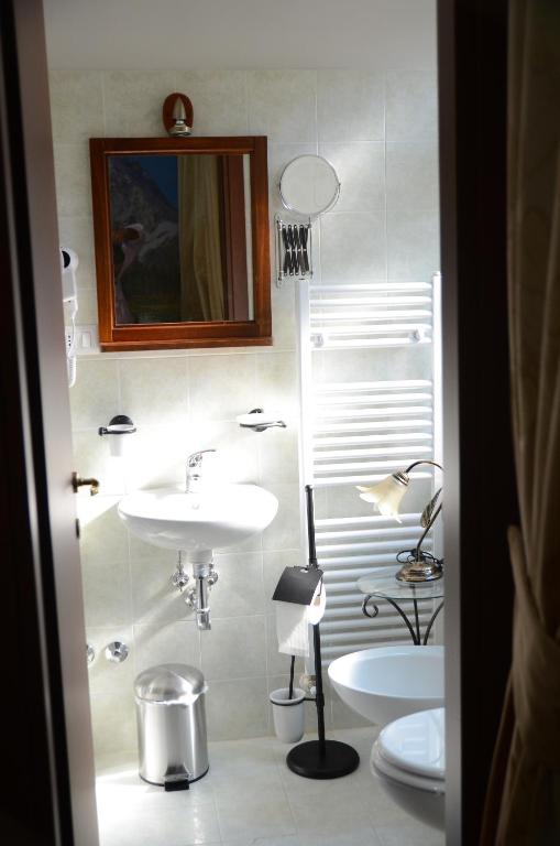 Koupelna v ubytování B&B Le Stagioni