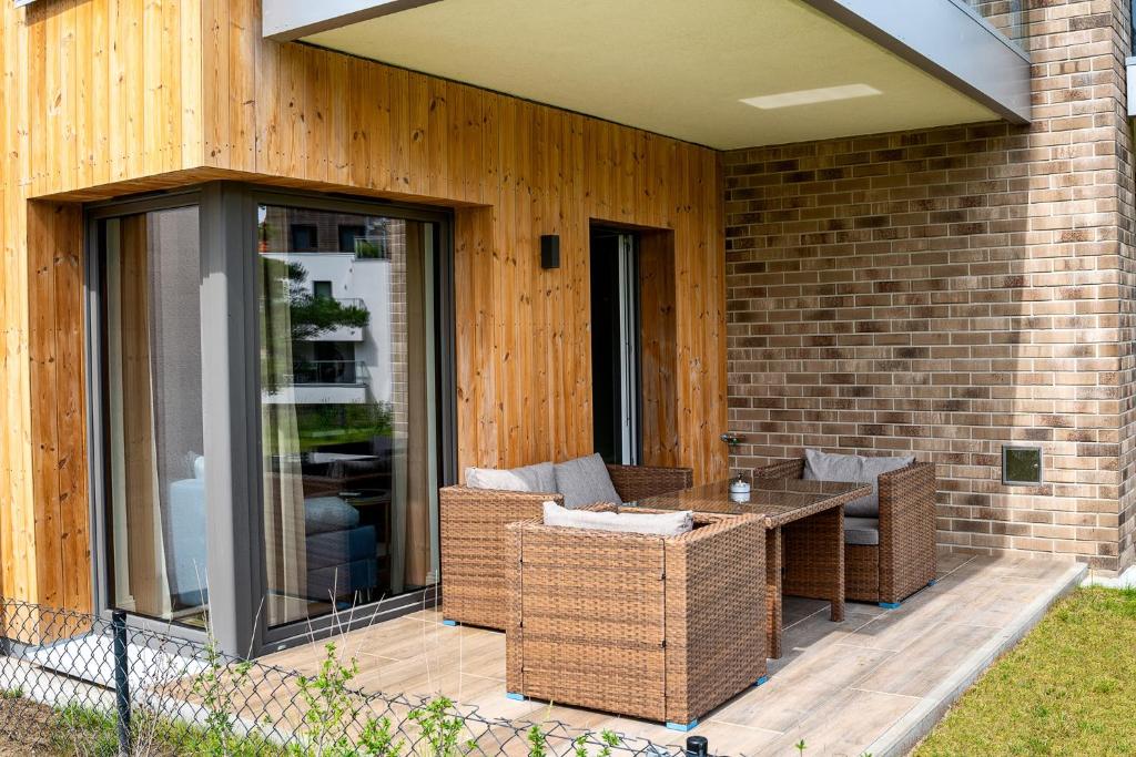 Balkón nebo terasa v ubytování Nautica Resort