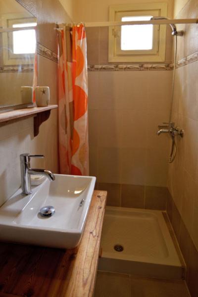 Koupelna v ubytování Mango Rooms