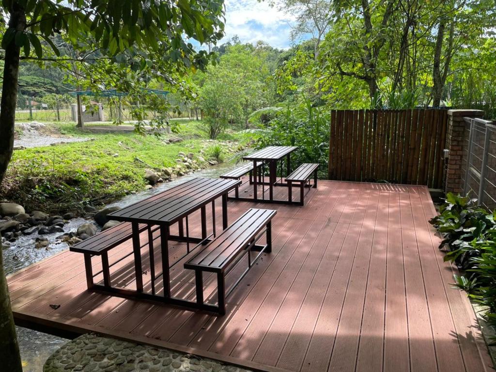 Zahrada ubytování Villa Woodstock Camp