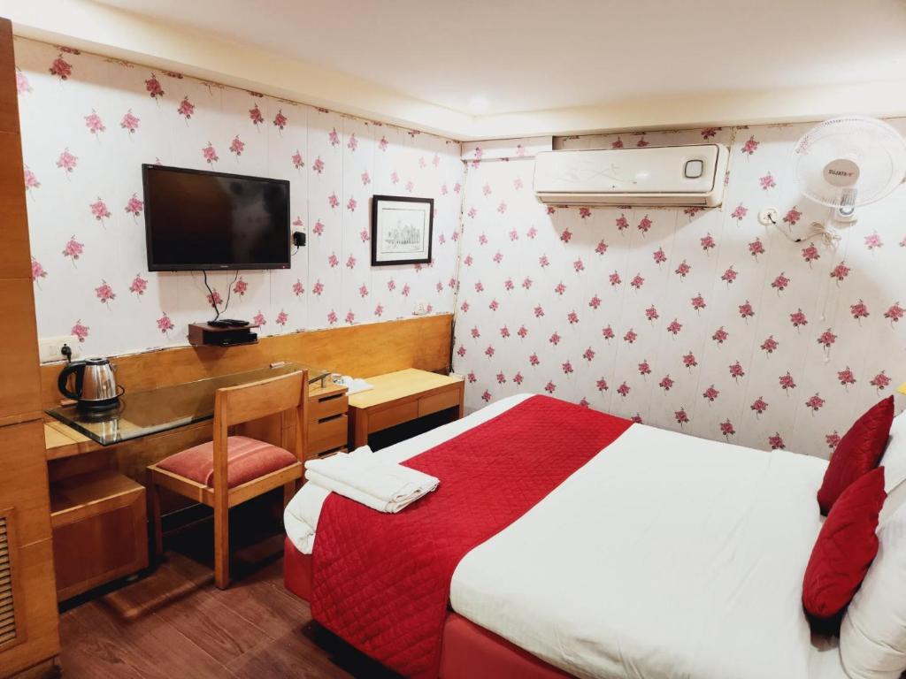 TV a/nebo společenská místnost v ubytování Hotels Daffodils