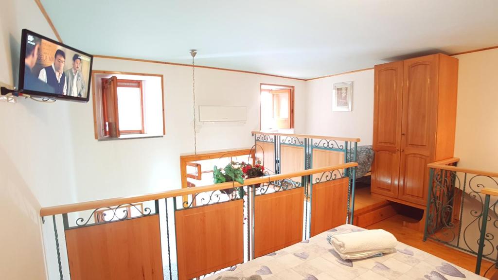 Postel nebo postele na pokoji v ubytování Casa Vittorio B&b