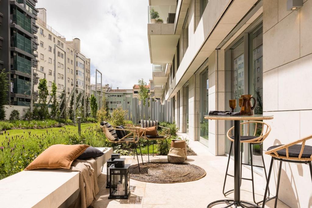 Doucen - 2 bedrooms, terrace in Marquês de Pombal