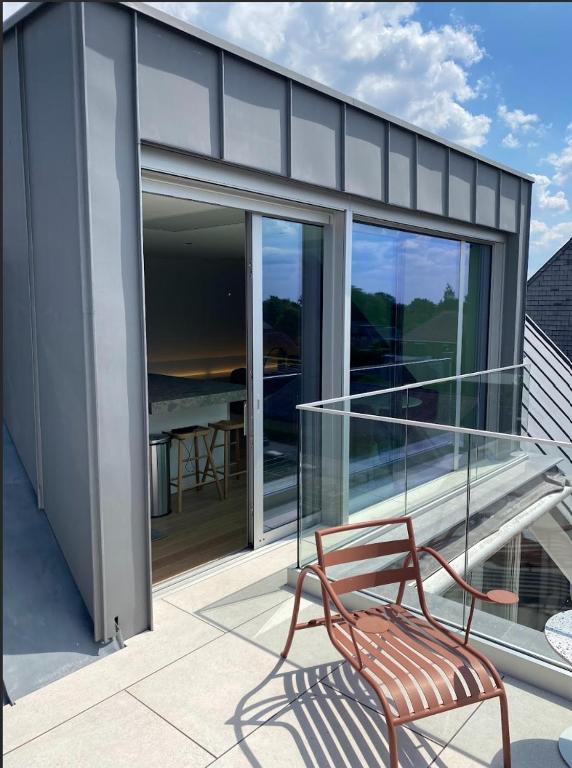 Balkón nebo terasa v ubytování Business Accommodation Luxury Loft