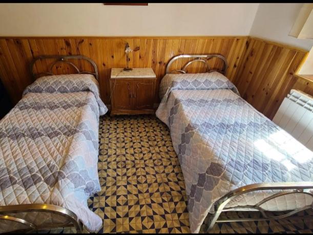 Postel nebo postele na pokoji v ubytování Albergue El Palomar