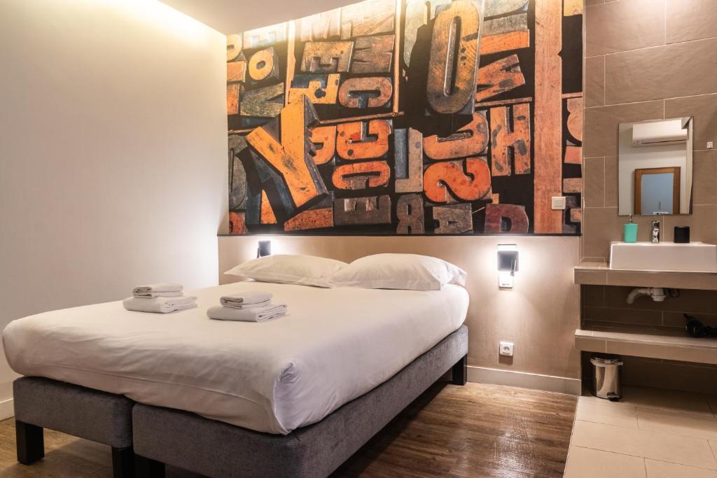 Urban Style Bordeaux Centre Hotel de la Presse - Resim 12