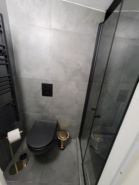 Koupelna v ubytování Haus Deitje