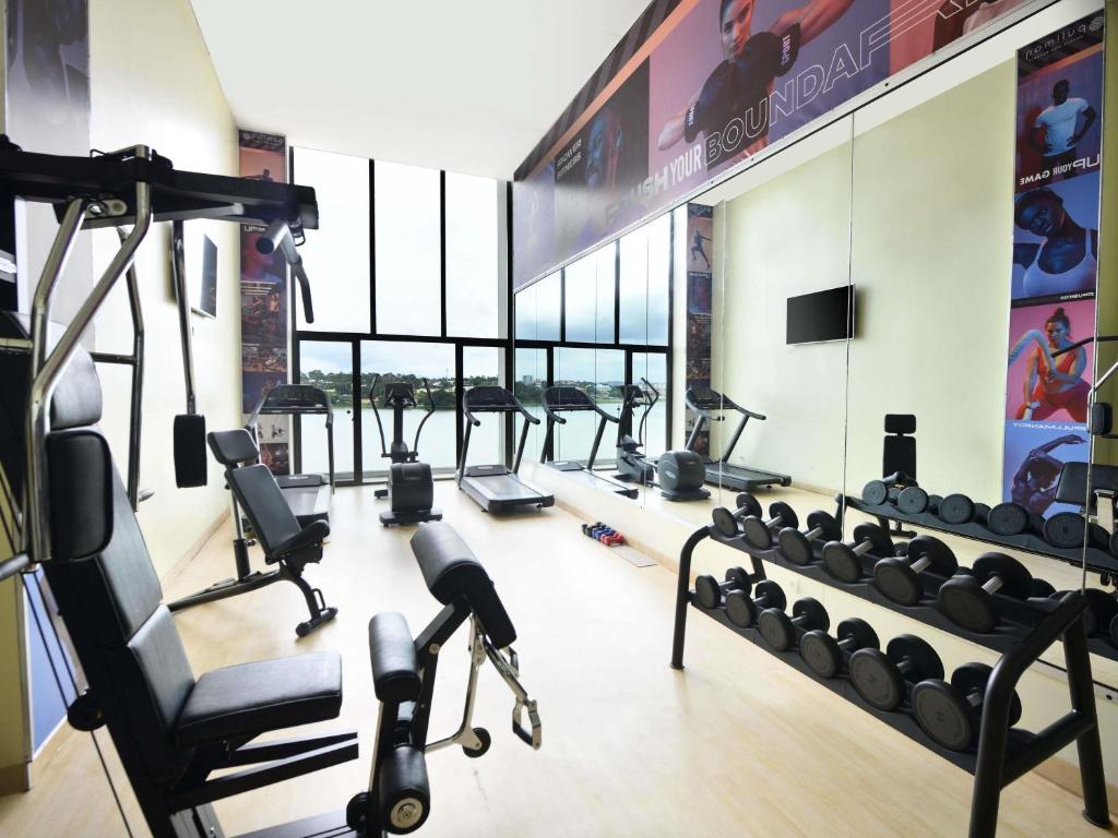 Fitness centrum a/nebo fitness zařízení v ubytování Pullman Abidjan