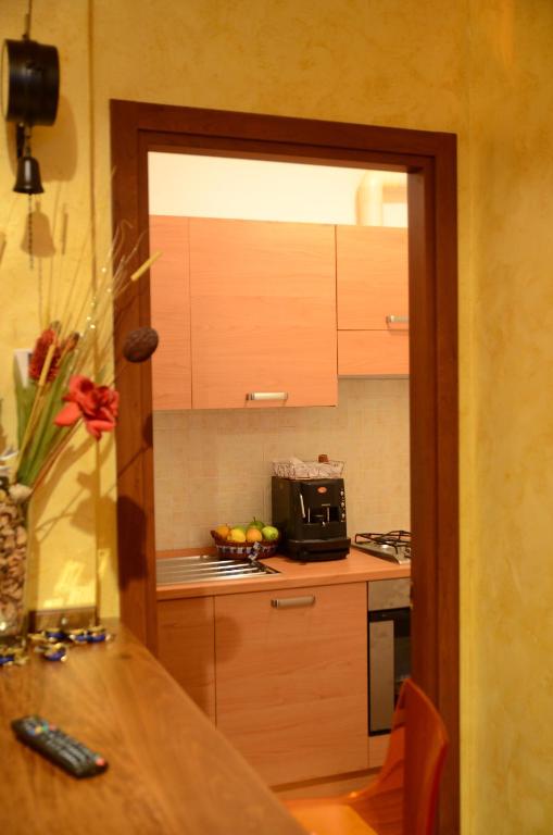 Kuchyň nebo kuchyňský kout v ubytování B&B Le Stagioni