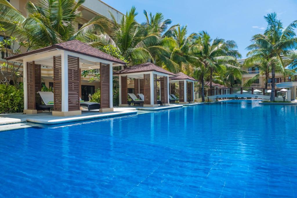 Bazén v ubytování Henann Garden Resort nebo v jeho okolí