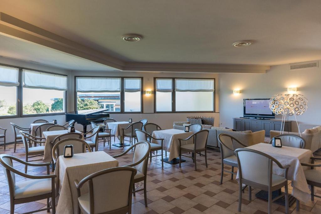 Posezení v ubytování Isola di Albarella Golf Hotel
