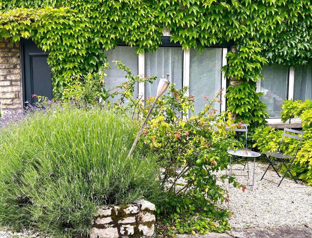 Zahrada ubytování L'Etape, logement climatisé !