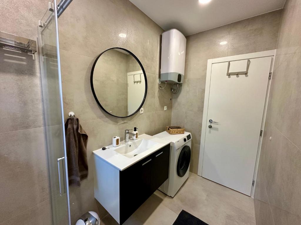 Koupelna v ubytování APARTMANI KIKI