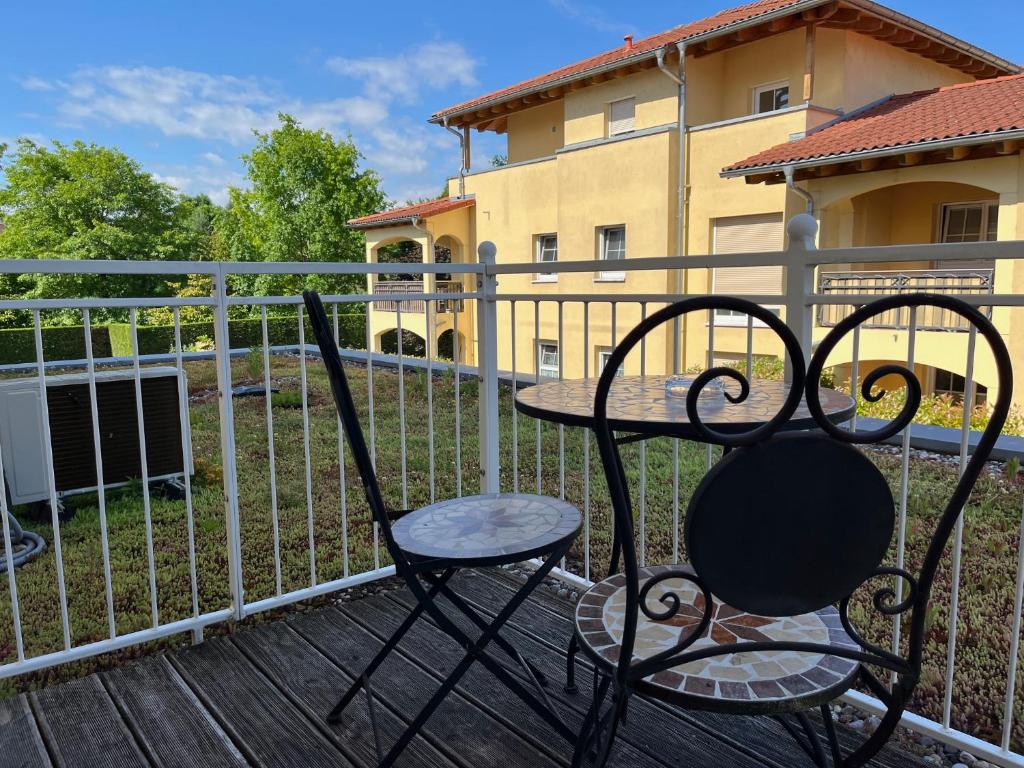 Balkón nebo terasa v ubytování Hotel Apollon Rust