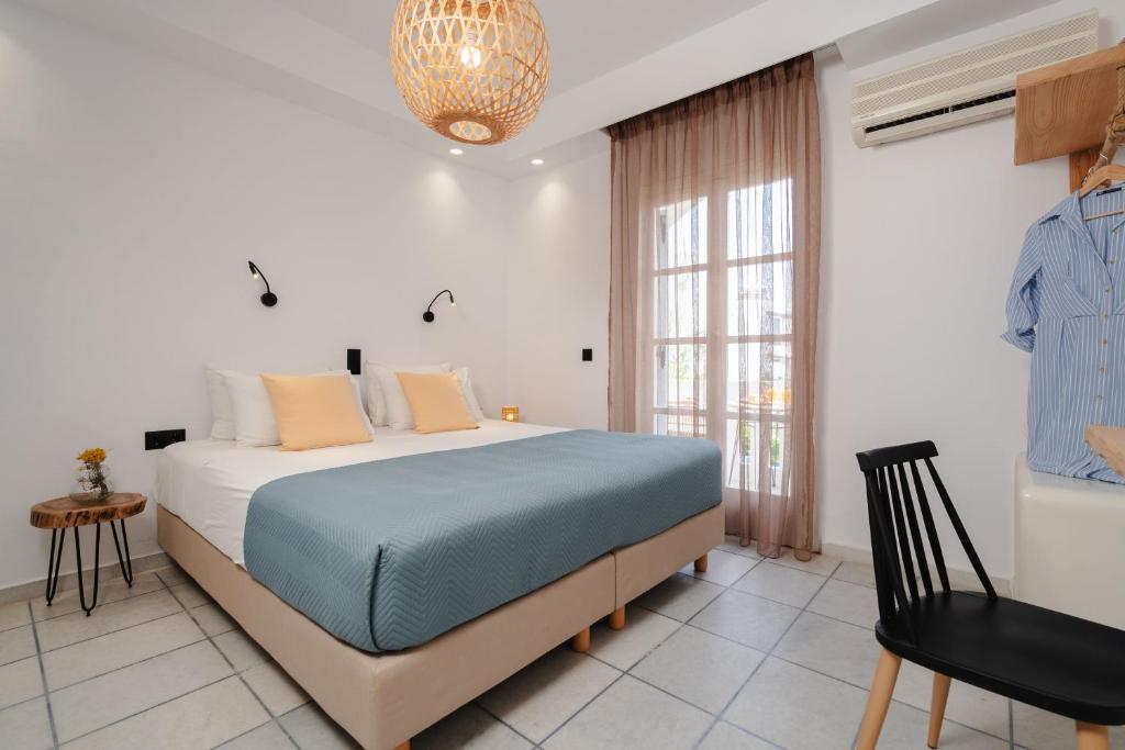 Posteľ alebo postele v izbe v ubytovaní Sea View Apartments & Studios