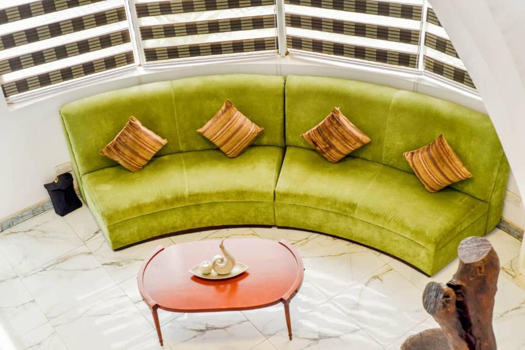 Posezení v ubytování Dview Hotel