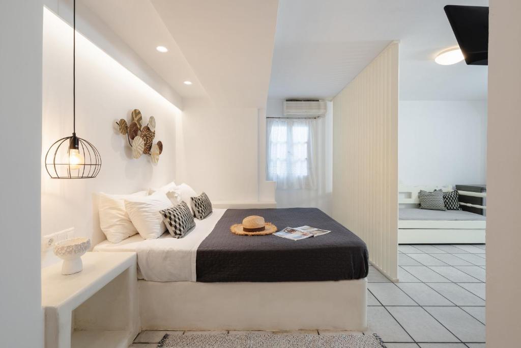 Posteľ alebo postele v izbe v ubytovaní Sea View Apartments & Studios