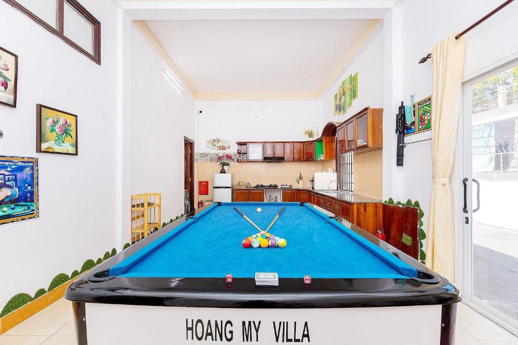Biliár nebo kulečník v ubytování Biệt Thự HỒ BƠI BIDA KARAOKE BÃI SAU