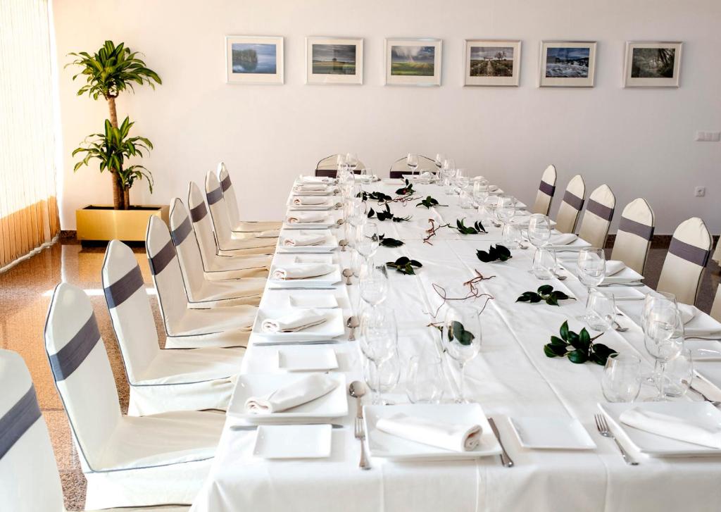 A restaurant or other place to eat at Hotel Insula Barataria
