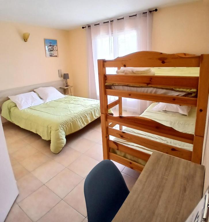 Postel nebo postele na pokoji v ubytování Scopa Rossa