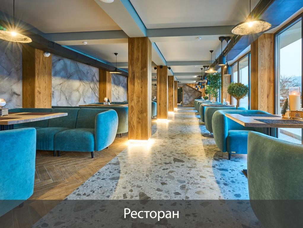Posezení v ubytování Chalet Fomich