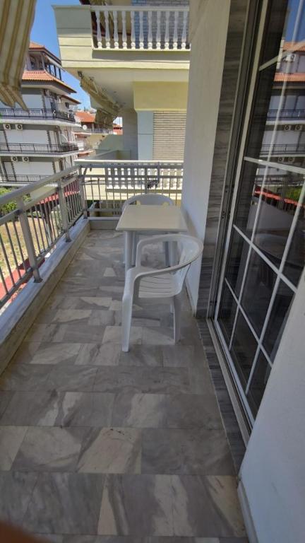 Balkón nebo terasa v ubytování Ainalis Apartments