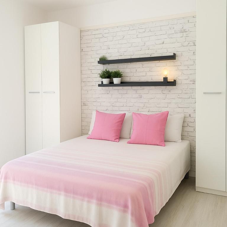 Posteľ alebo postele v izbe v ubytovaní Campanar Flat